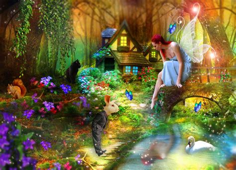 Magical Fairy World By Kiirw Dk On Deviantart