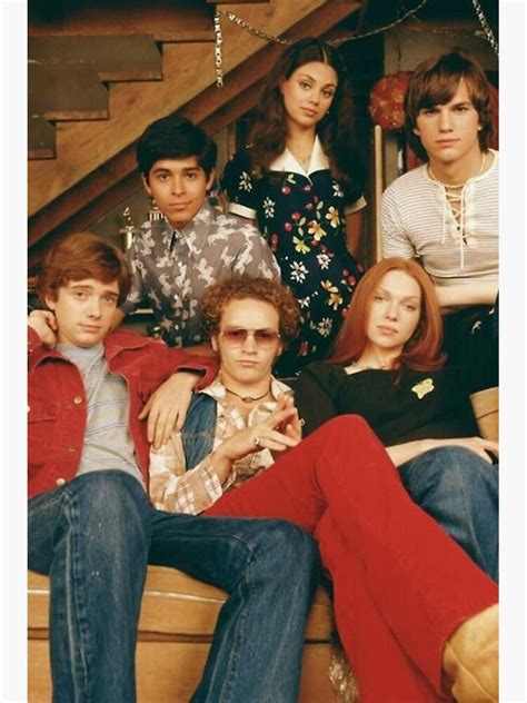 That 70s Show Cast Poster For Sale By Goodcheese Redbubble