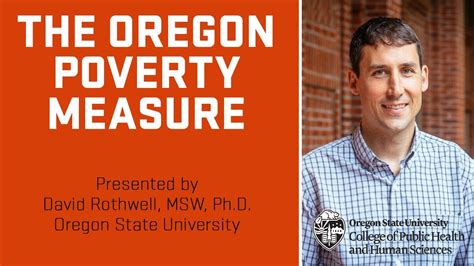 The Oregon Poverty Measure Creation And Preliminary Findings Youtube