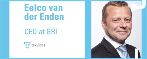 Interview Eelco Van Der Enden Ceo At Gri Taxvibes