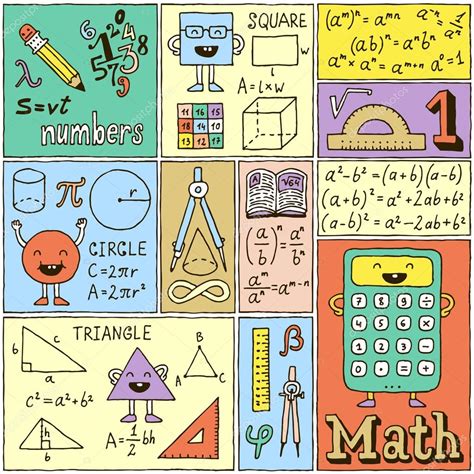 Math Science Banners Set ⬇ Vector Image By © Sashatigar Vector Stock
