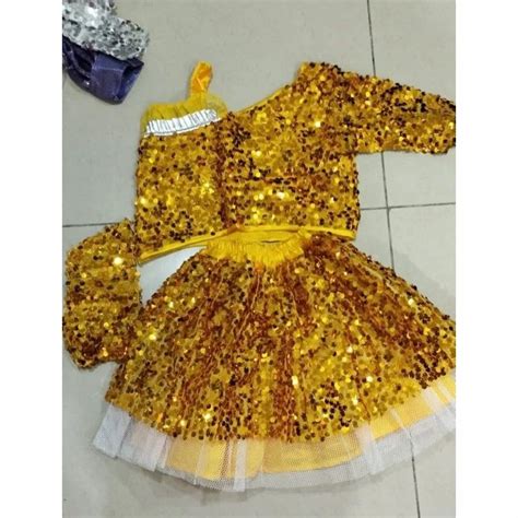 Bollywood Yellow Girl Dance Dress At Rs 450 In Delhi Id 2852174866262