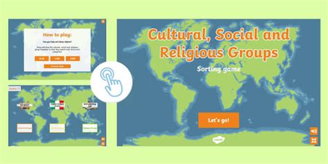 Cultural Social And Religious Groups Sorting Activity