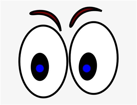 Big Cartoon Eyes Angry Cartoon Eyes Clip Art At Vector Watching Eyes