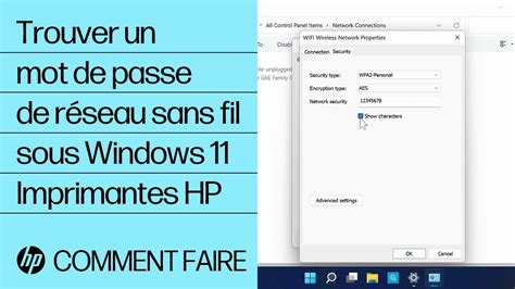 Comment Trouver Mon Mot De Passe Sans Fil Sous Windows 11 Imprimantes