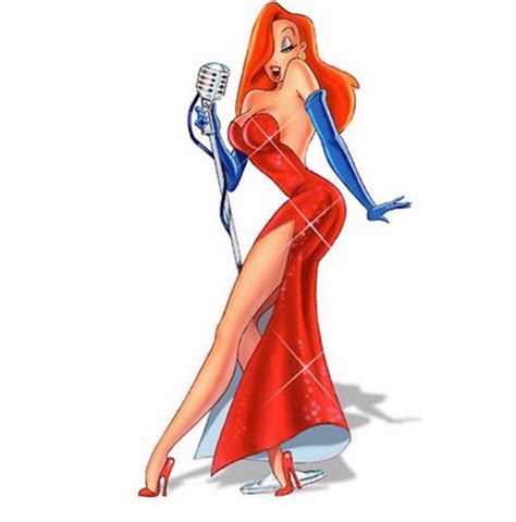 Pin By Soulbearingquotes On Printable Jessica Rabbit Female Cartoon