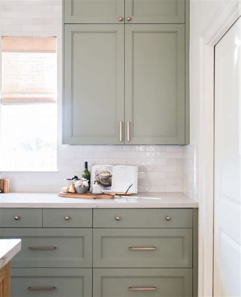 Sage Green Kitchen Green Kitchen Cabinets Kitchen Cabinet Colors