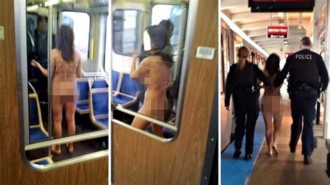 Naked Women On The Subway Telegraph