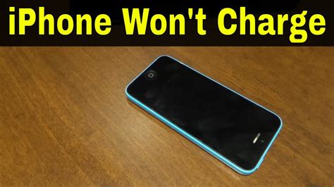 How To Fix An Iphone That Wont Charge Easy Tutorial Youtube