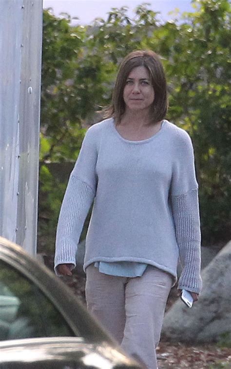 Jennifer Aniston On The Set Of Cake Movie In Los Angeles