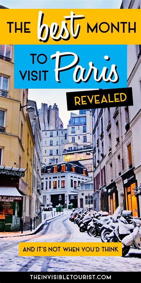 The Best Month To Visit Paris Its Not When Youd Think Visit Paris