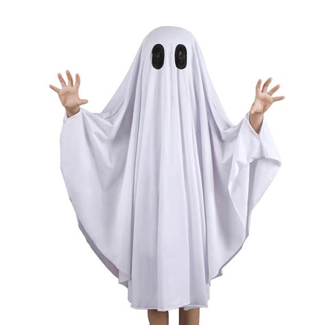 Buy Ghost Halloween Costume For Kids Cosplay Role Play Halloween White
