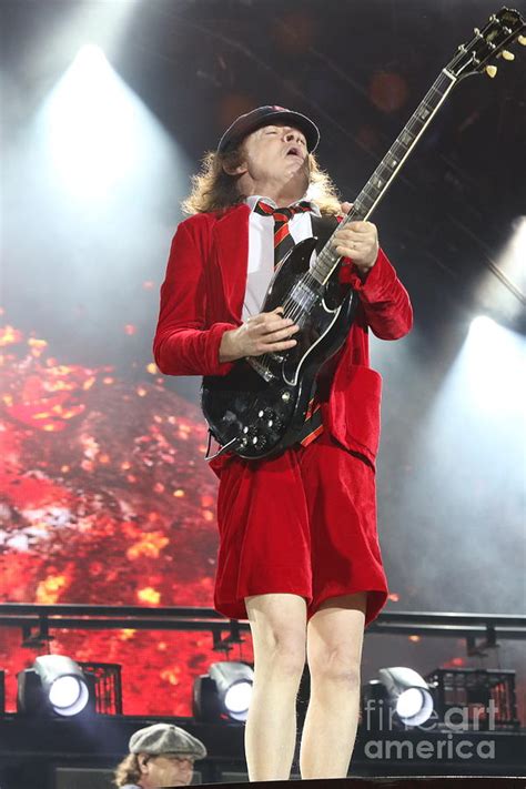 Angus Young Ac Dc Photograph By Concert Photos Fine Art America
