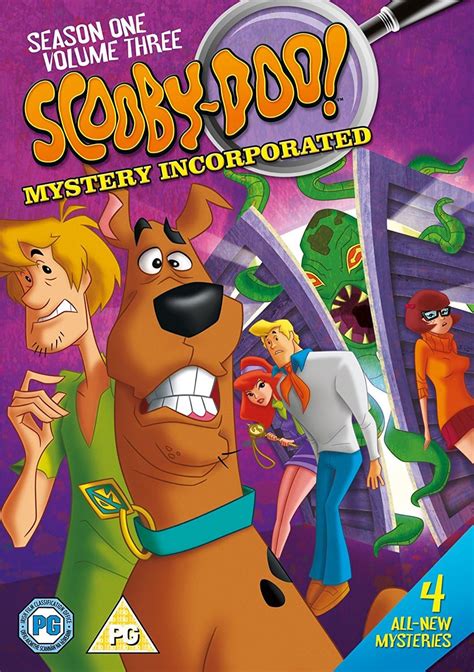 Scooby Doo Mystery Incorporated Volume 3 Dvd 2013 Uk Spike Brandt Sam Register