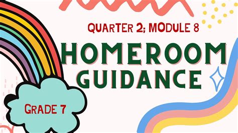 Homeroom Guidance Quarter 2 Grade 7 Module 8 Youtube