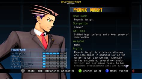 Ddlc Phoenix Wright Ultimate Marvel Vs Capcom 3 Mods