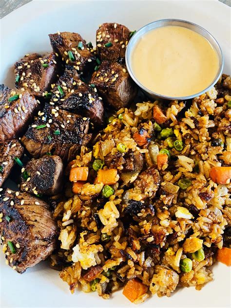 Hibachi Steak And Fried Rice Cooks Well With Others