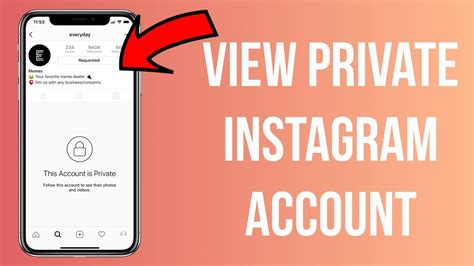 3 Methods To View A Private Instagram Account Youtube