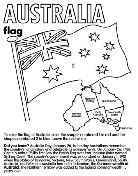Https://tommynaija.com/coloring Page/australia Flag Coloring Pages