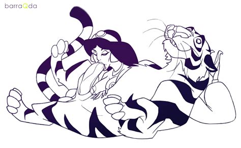 Commission Rajah And Jasmine Nicobay Lineart 3 By