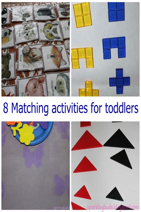 Eight Matching Activities For Toddlers Sparklingbuds