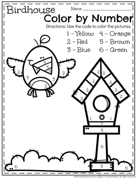 Number coloring pages for kindergarten free printable 5 toddlers. May Preschool Worksheets | All Things Kids | Preschool ...