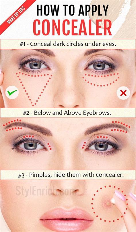 How To Apply Concealer Tips For Applying Your Concealer Properly