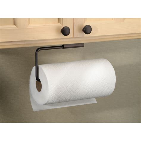 Idesign Swivel Paper Towel Holder For Kitchen Wall Mount Under