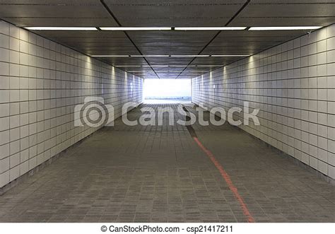 Pedestrian Underpass Subway Underpass Tunel Passage For Pedestrians
