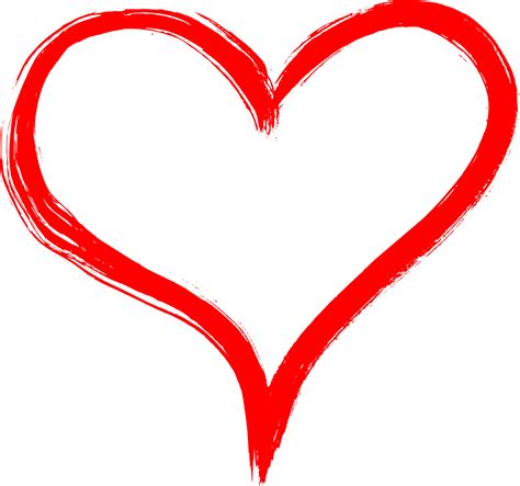Hand Drawn Heart Png Transparent