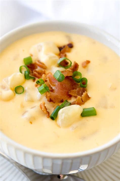 Crock Pot Cheesy Potato Soup Recipe