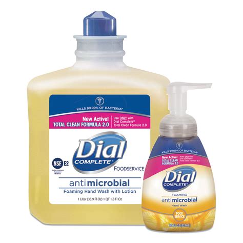 Antimicrobial Foaming Hand Wash By Dial Professional Dia06001ct