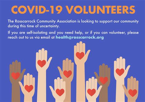 Covid 19 Volunteers Rosscarrock Community Association