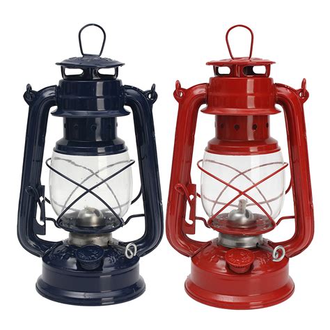 Vintage Oil Lamp Lantern Kerosene Paraffin Hurricane Lamp Light Outdoor