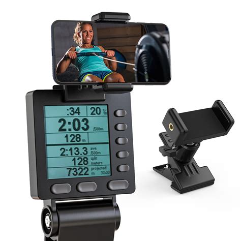 Buy Adjustable Phone Holder For Concept 2 Rowing Machine Rotatable