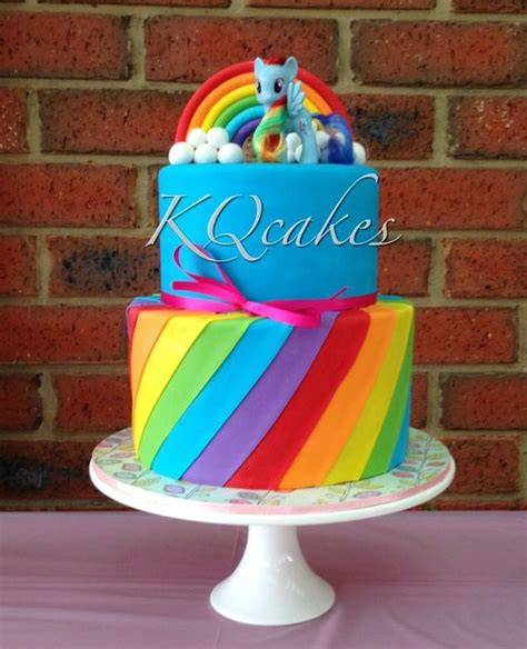 De Bedste Id Er Inden For Rainbow Cakes P Pinterest