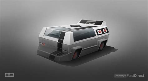 Ford Dealer Reimagines 8 Iconic Retro Game Consoles As Cars