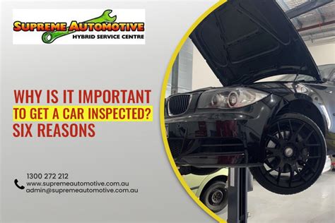 Why Is It Important to Get a Car Inspected? Six Reasons - IssueWire