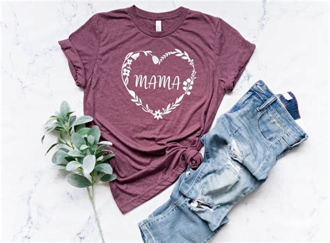 Mothers Day Shirt Mom Tshirts Mama T Shirt Best Mom Etsy
