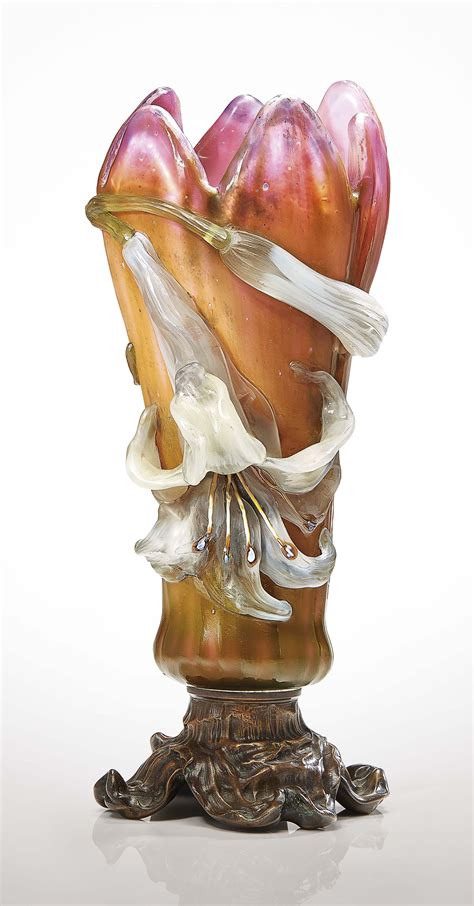 Émile GallÉ 1846 1904 A Lys Vase 1900 1903 20th Century All Other Categories Of