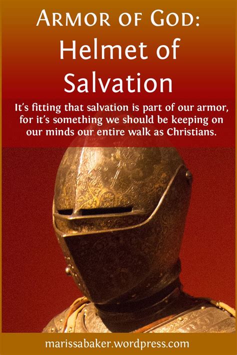 Helmet Of Salvation Helmet Of Salvation Armor Of God Salvation