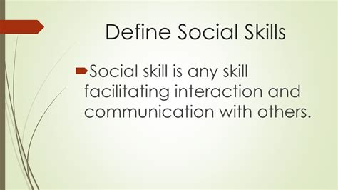 Ppt Social Skills Overview Powerpoint Presentation Free Download
