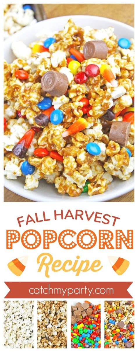Fall Harvest Popcorn Recipe Catch My Party