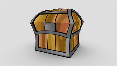 Paper Mario Ttyd Treasure Chest 3d Model By Fawfulthegreat64