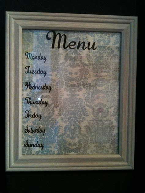 We did not find results for: Dry erase menu planning board made by Vinyl By Suzy | Menu planning board, Mops crafts, Dry erase