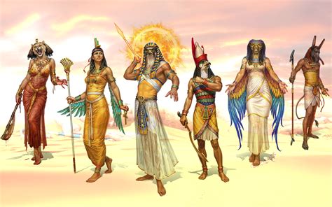 Wallpaper Egyptian Mythology Sekhmet God Isis Ra Horus Deity Wadjet Deity Seth Deity