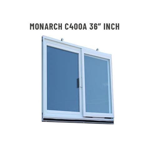 Monarch C 400a 36 Vinyl Basement Window Insert Dual Pane Glass