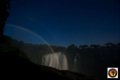 The Magical Victoria Falls Lunar Rainbow Africa Geographic