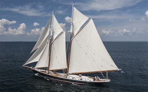 Schooner Columbia Heads North Ocean Navigator