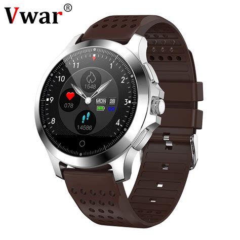 Vwar N66 Ppg Ecg Smart Watch Blood Pressure Heart Rate Monitor Men